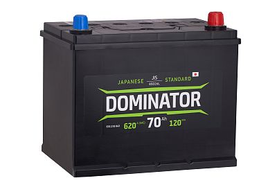 Автомобильный аккумулятор DOMINATOR (JIS) 6CT-70 А (0) D26L (арт. 570318062)