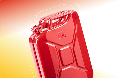 Бак бензина в подарок